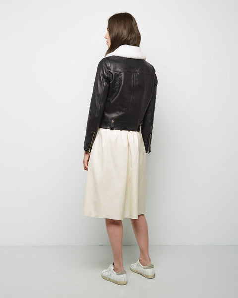 【U LAN】Gross cut washed leather jacket Men's Genuine Lamb Skin Leather Zip Jacket Coat XL