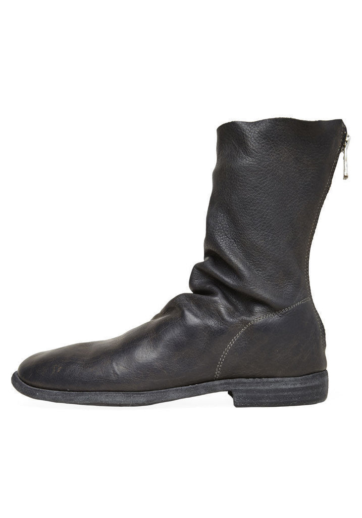 Zip-Back Flat Boot