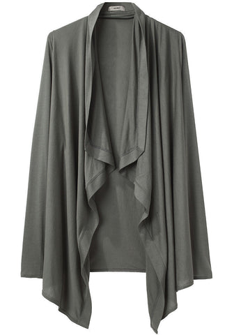 Drape Front Cardigan
