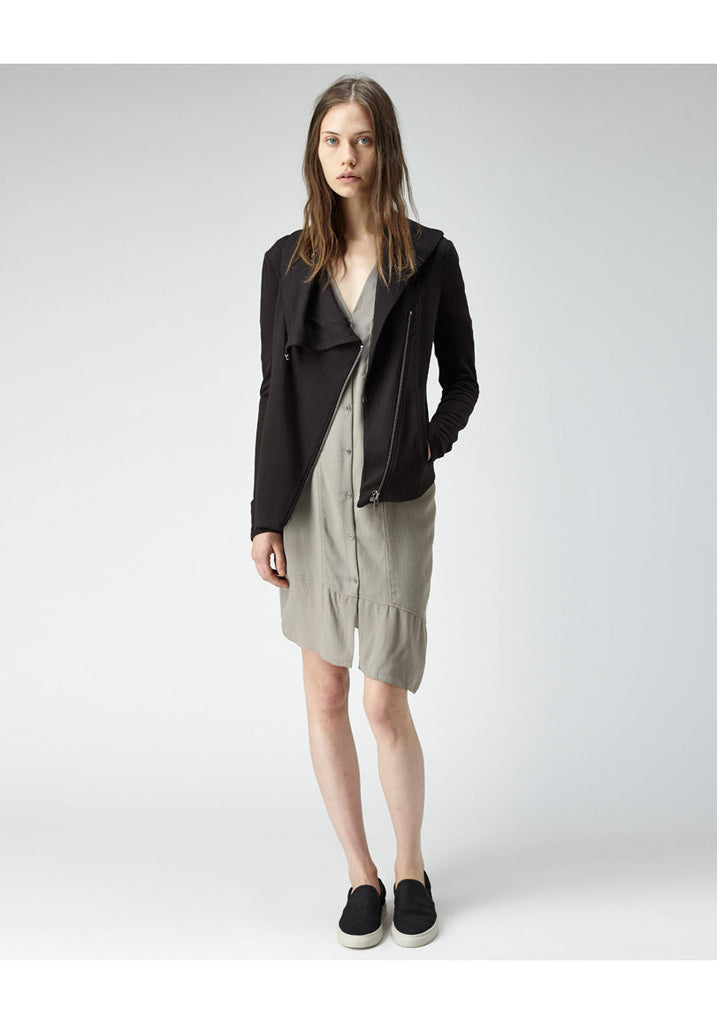 Asymmetric Zip Sweatshirt