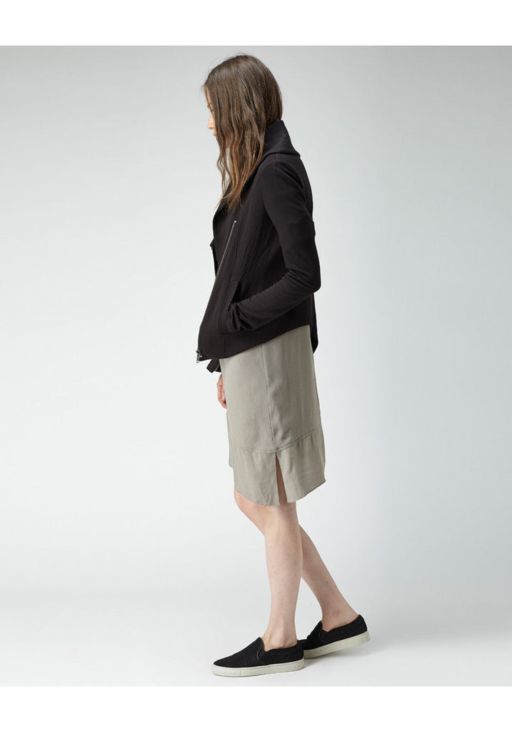 Asymmetric Zip Sweatshirt