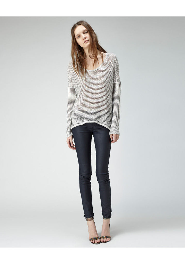 Brushed Viscose Pullover