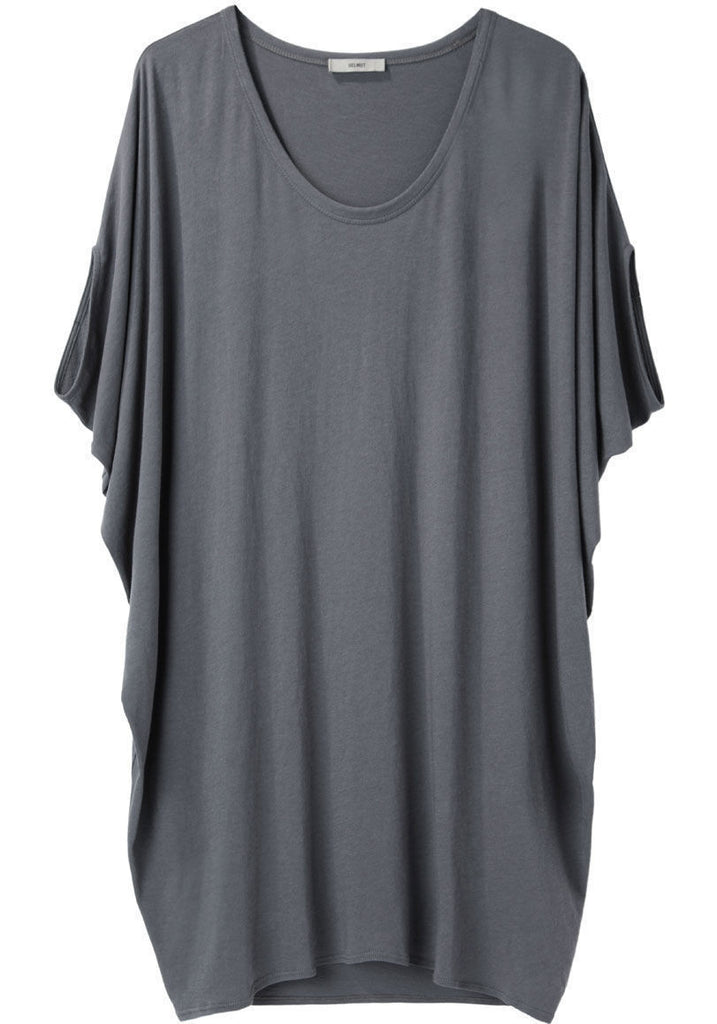 Feather Jersey Cocoon Dress