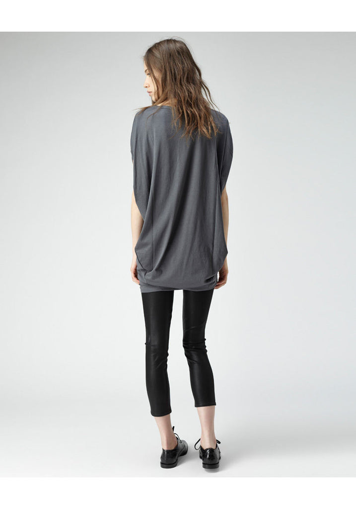 Feather Jersey Cocoon Dress