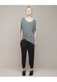 Feather Jersey Oversize Top