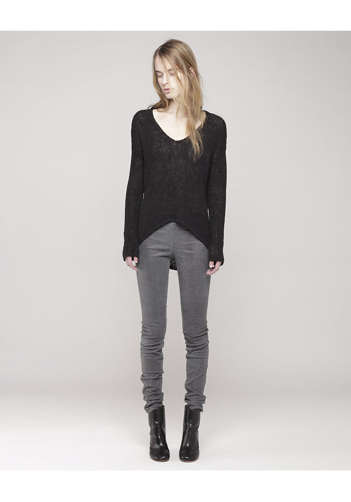 Looped Cotton Pullover