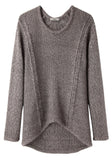 Marled Knit Pullover