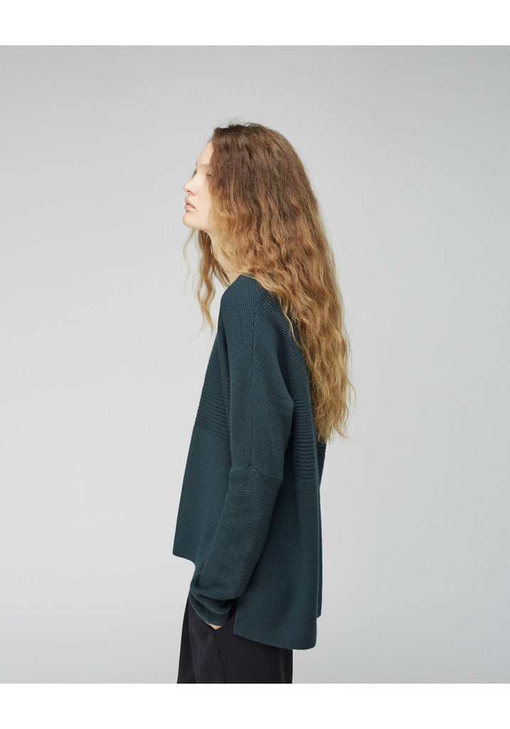 Ribbed Knit Pullover