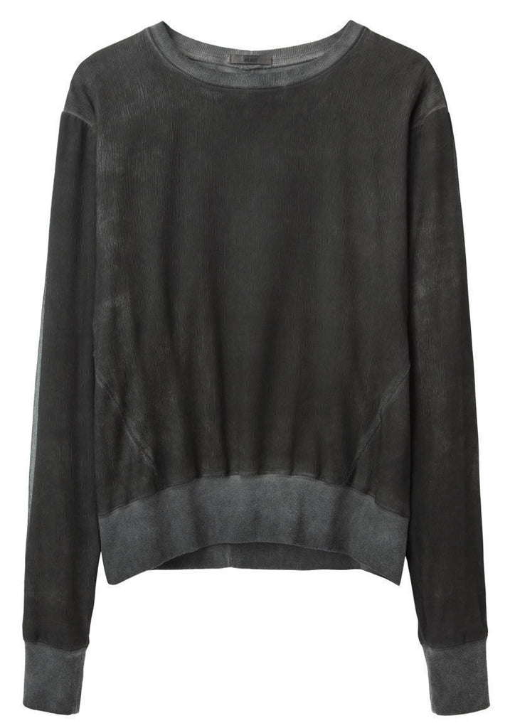 Washed Voile Sweatshirt