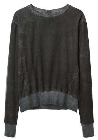 Washed Voile Sweatshirt