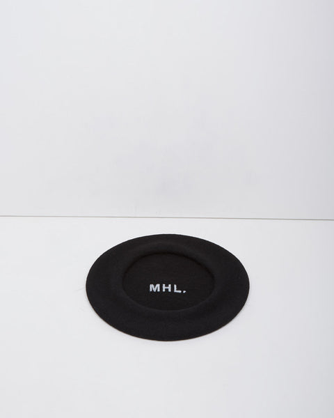 帽子 MHL. WOOL BERET Margaret Howell Felted Pompom Beret Cream – Neighbour