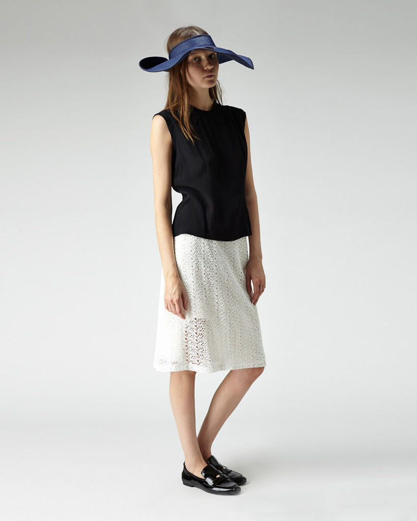 Cut-Out Straw Hat