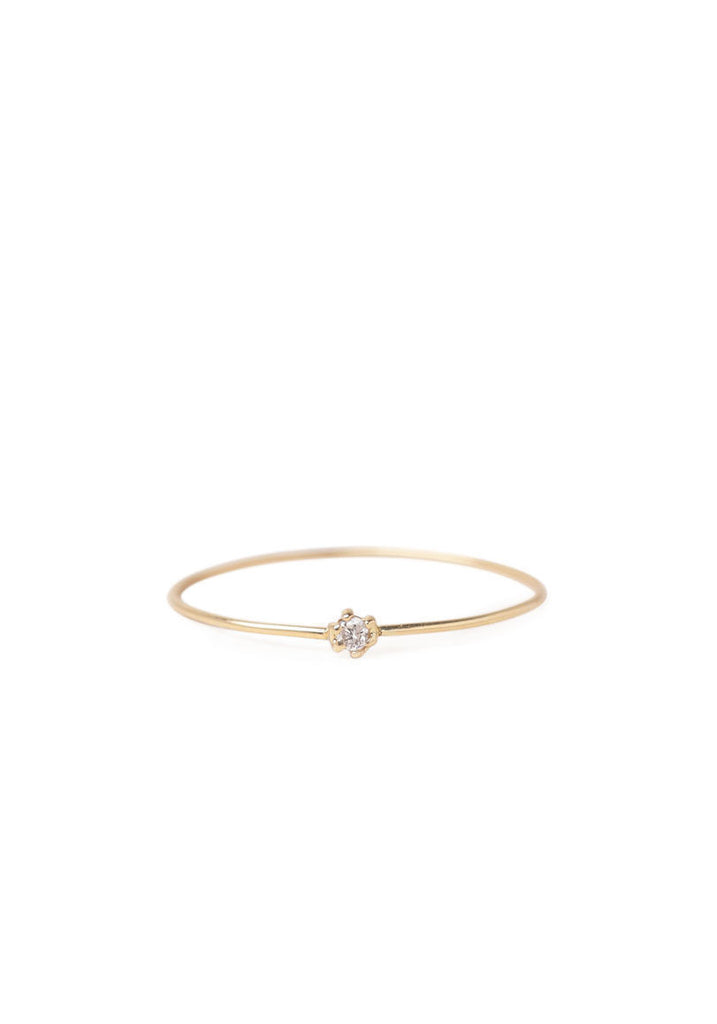 Gold Ring with Diamond