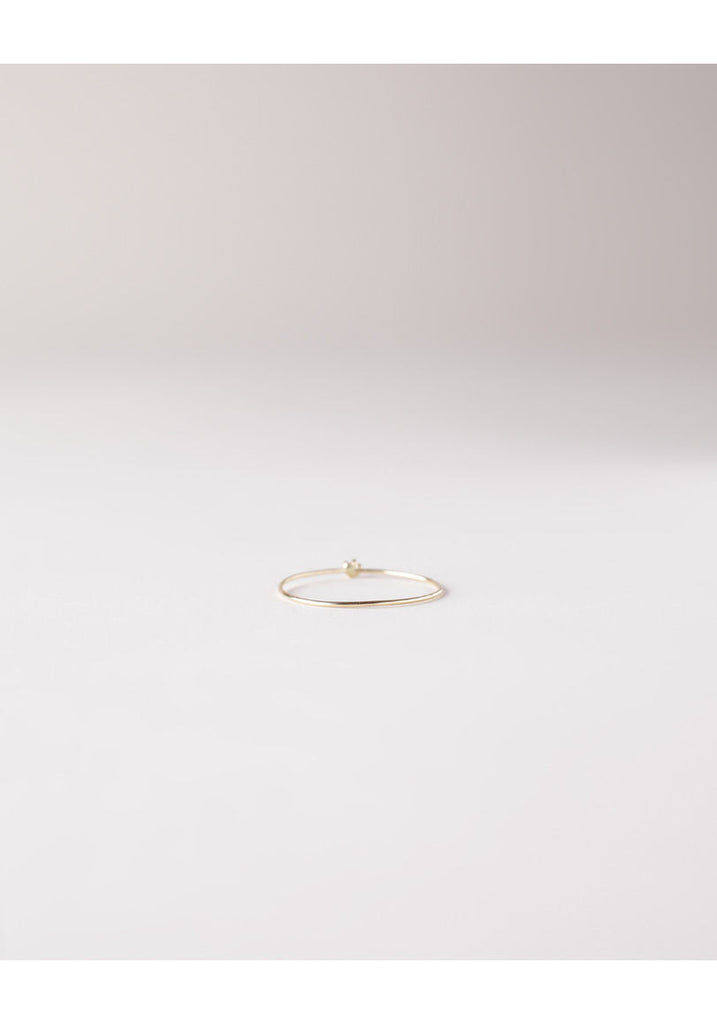 Gold Ring with Diamond