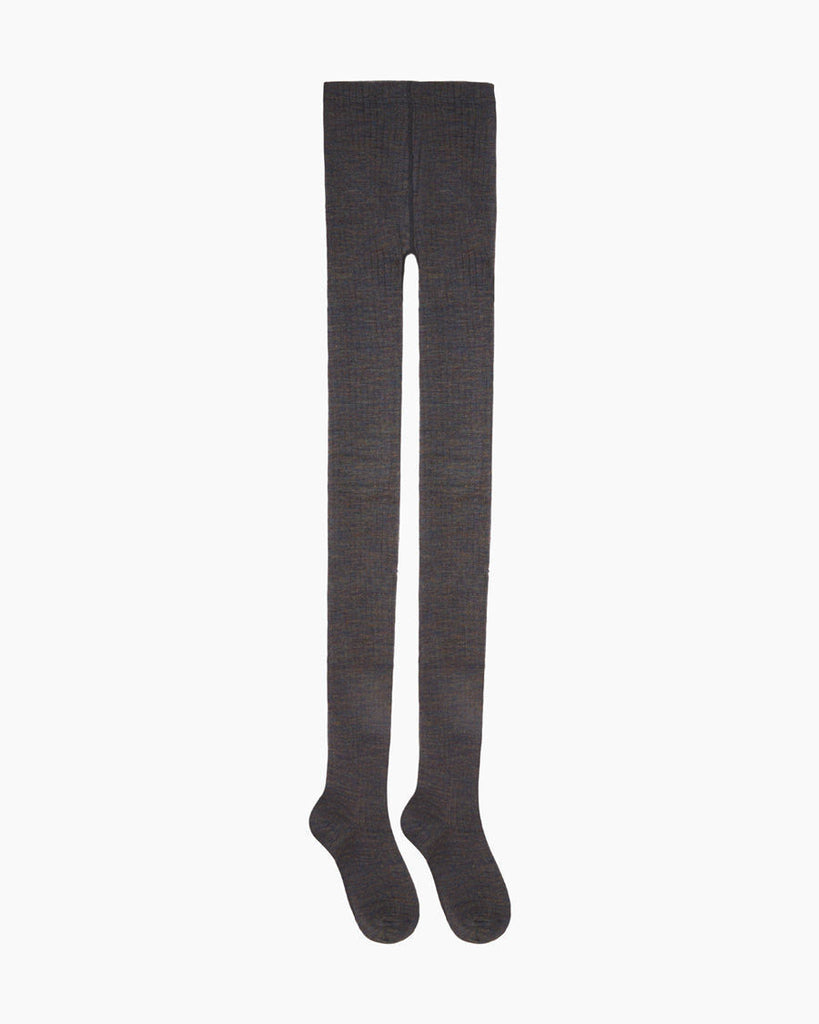 Ribbed Wool Tights