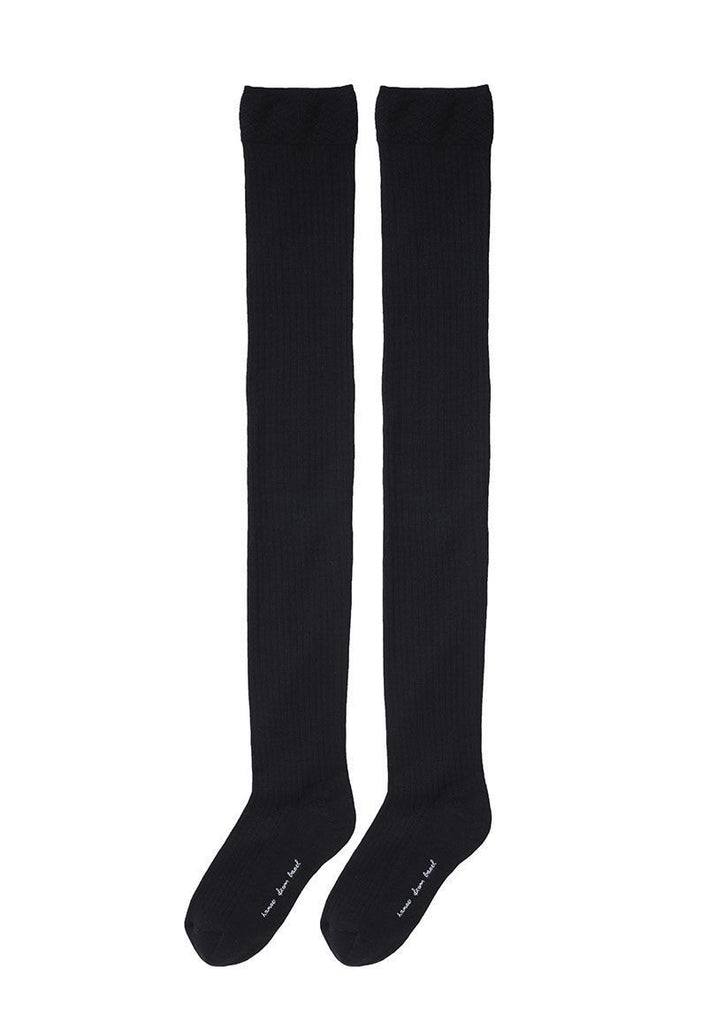 Silk Thigh High Socks