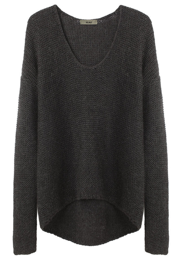 Alpaca Drop Shoulder Pullover