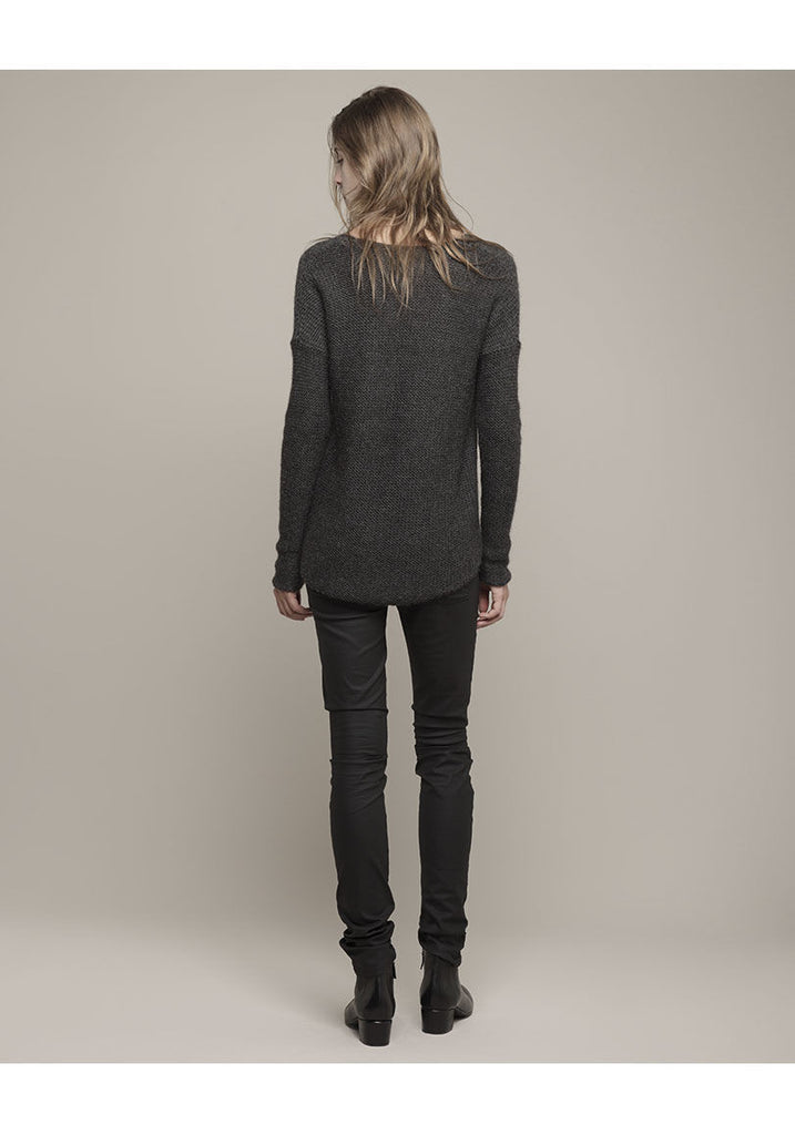 Alpaca Drop Shoulder Pullover