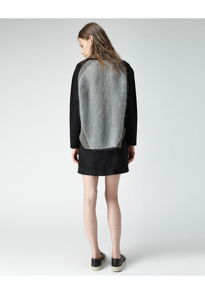 Colorblock Knit Turtleneck