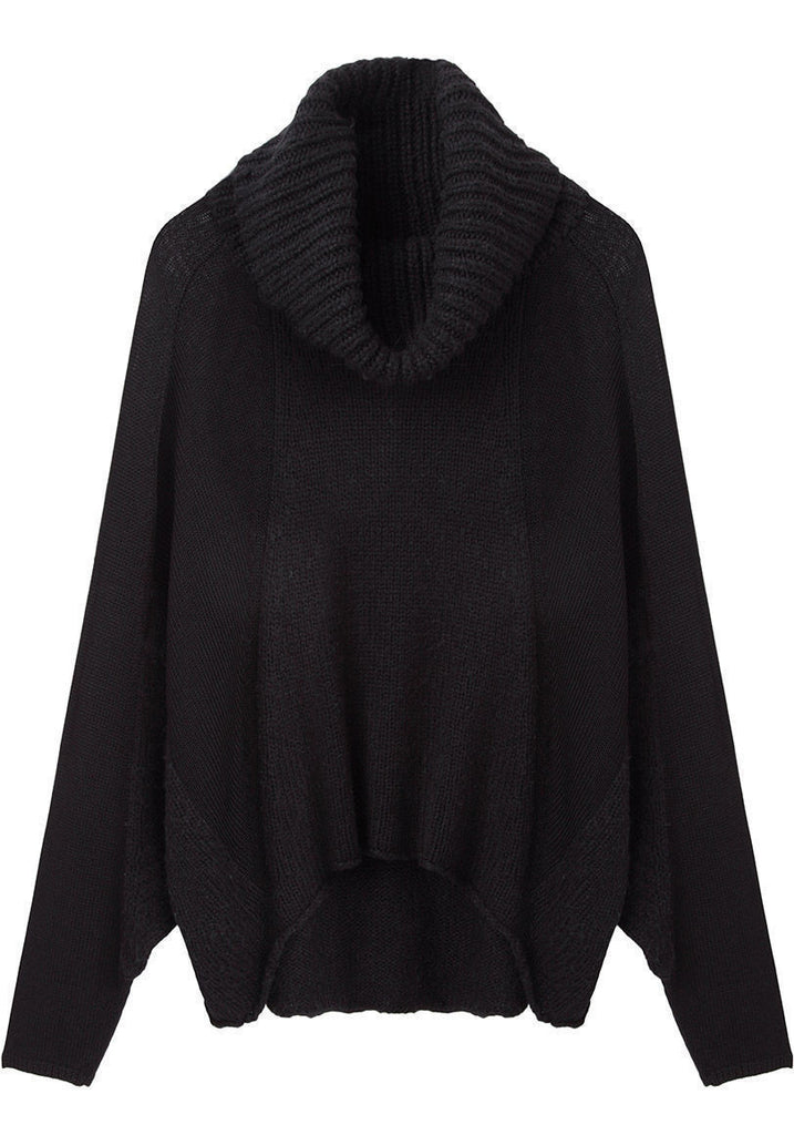 Cropped Front Turtleneck