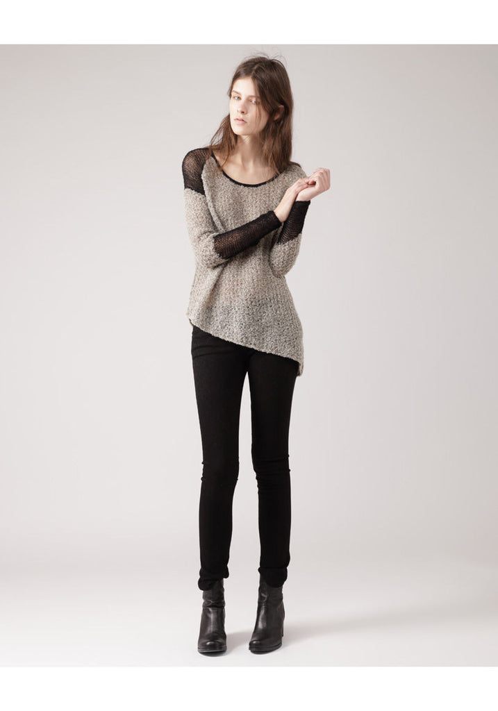 Flecked Bouclé Pullover