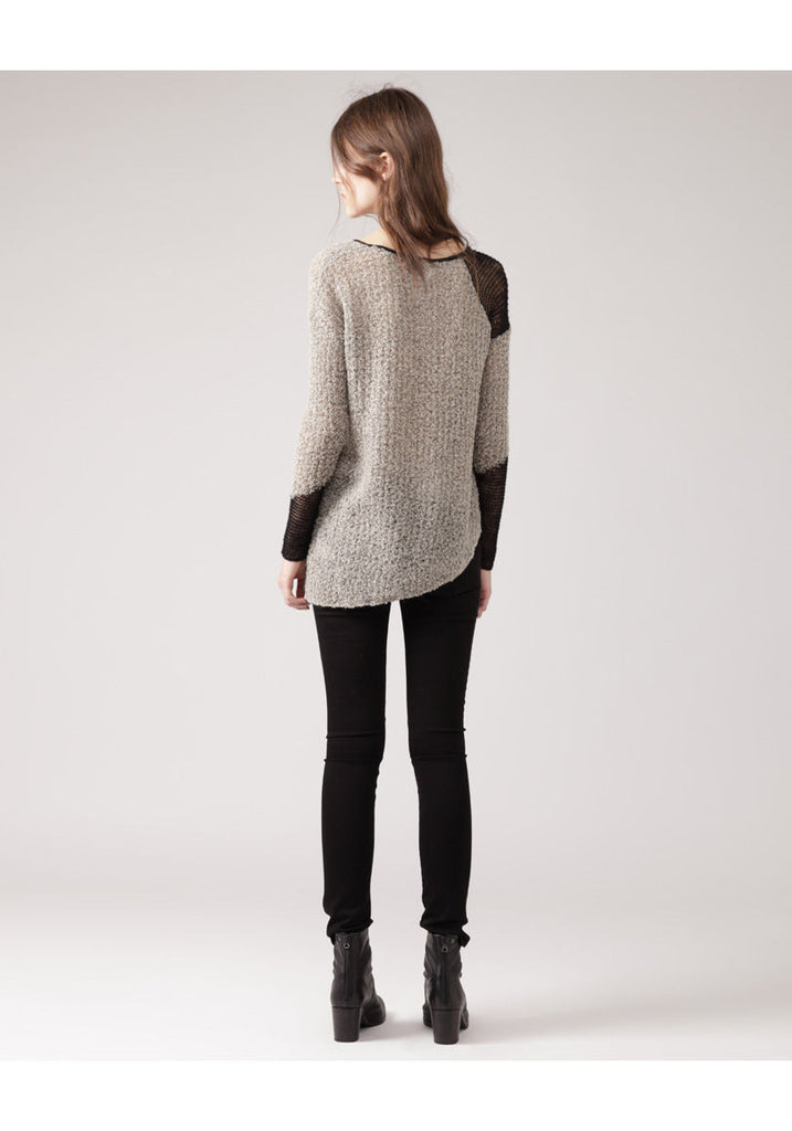 Flecked Bouclé Pullover
