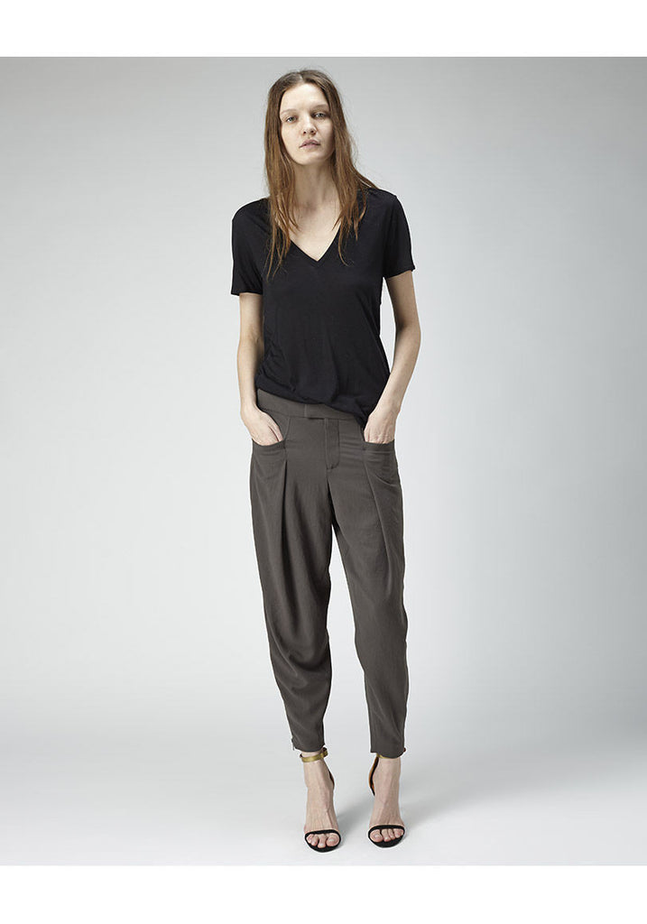 Fluid Crepe Pant