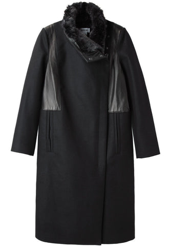 Fur Collar Coat
