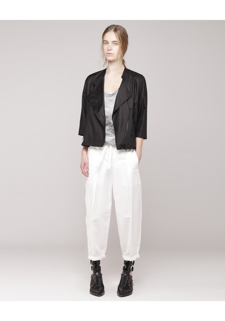 Lacquered Cotton Jacket