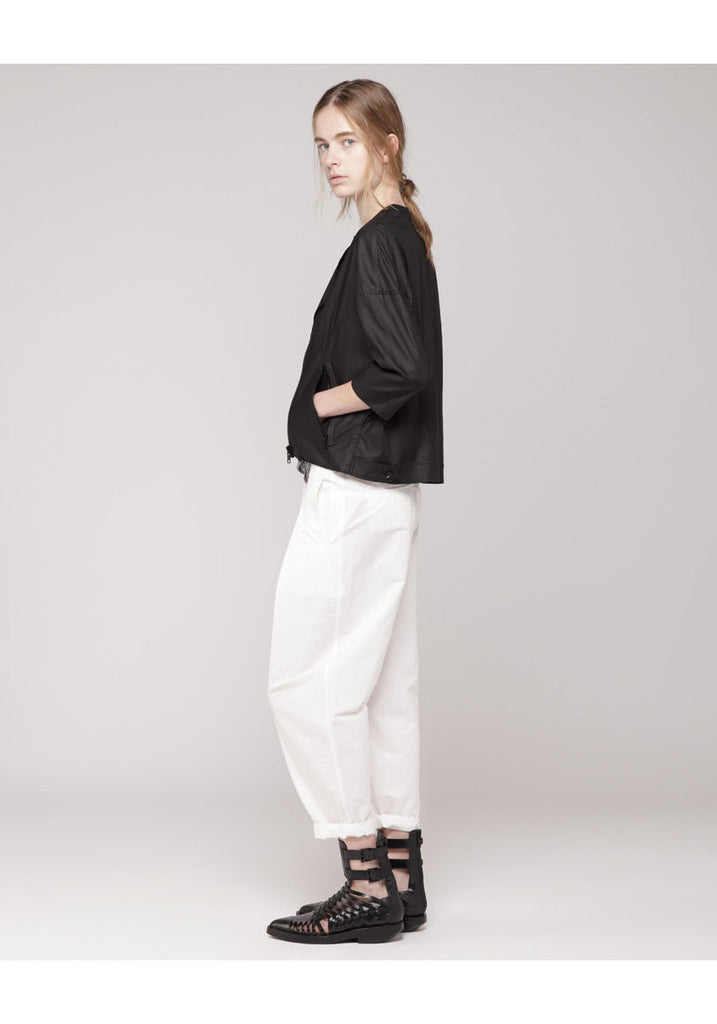 Lacquered Cotton Jacket