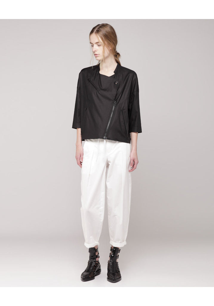 Lacquered Cotton Jacket