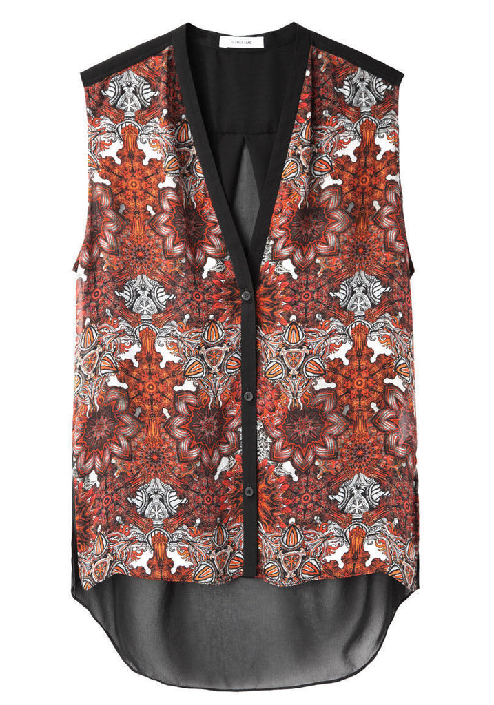Mandala Viscose Printed Shirt