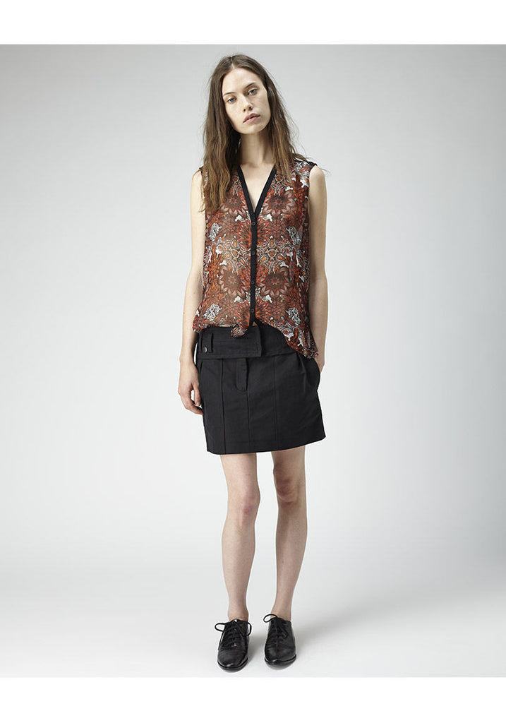 Mandala Viscose Printed Shirt