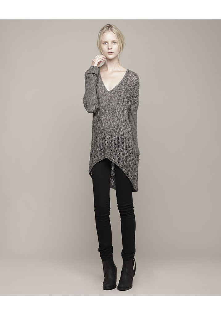 Open Knit Tunic