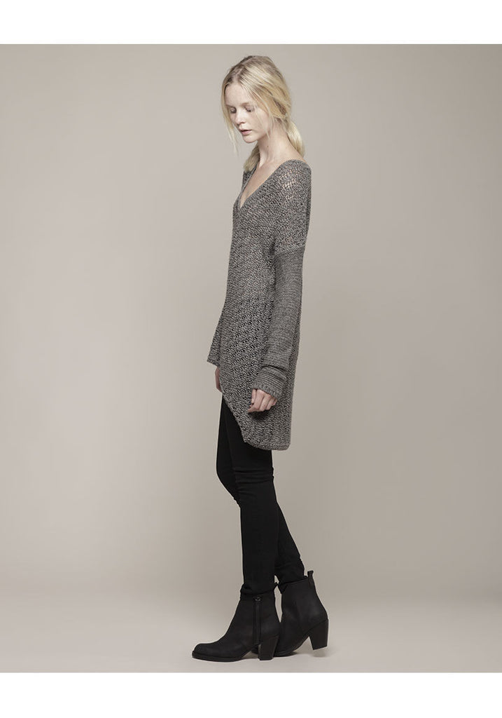 Open Knit Tunic