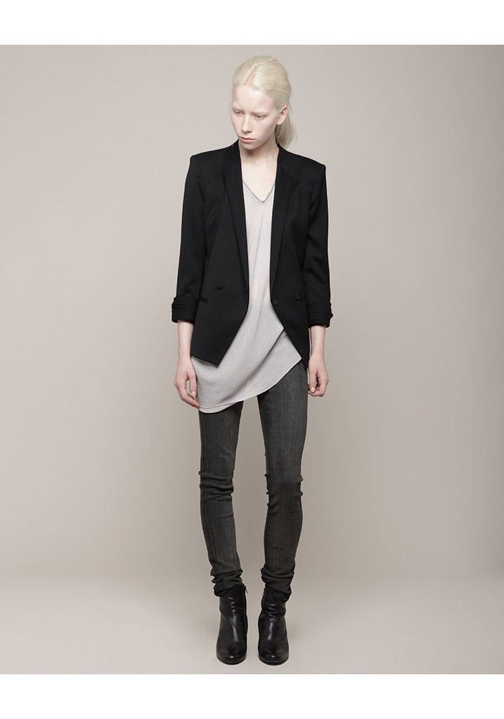 Roll-Up Sleeve Blazer