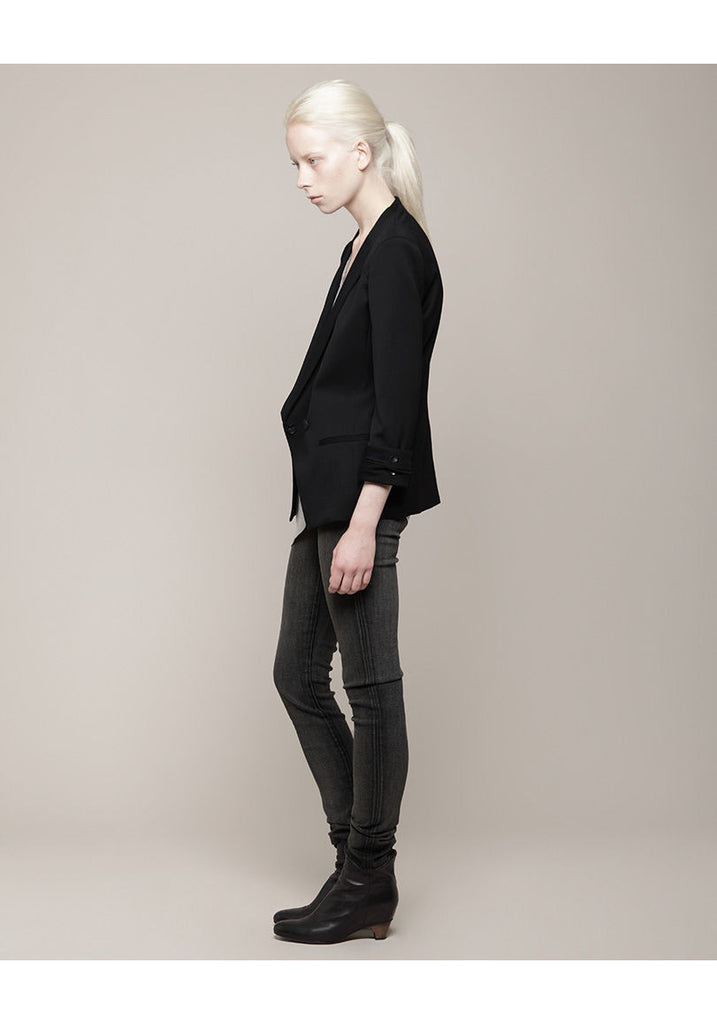 Roll-Up Sleeve Blazer