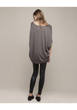 Scoop Neck Dolman Tee