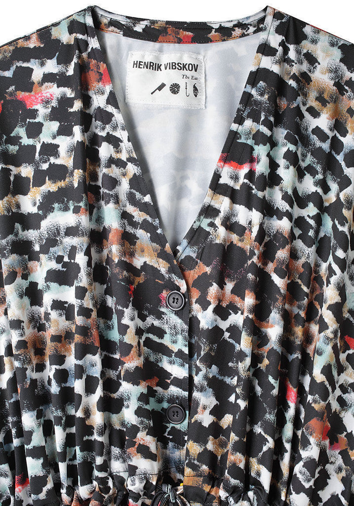 Printed Jersey Dress