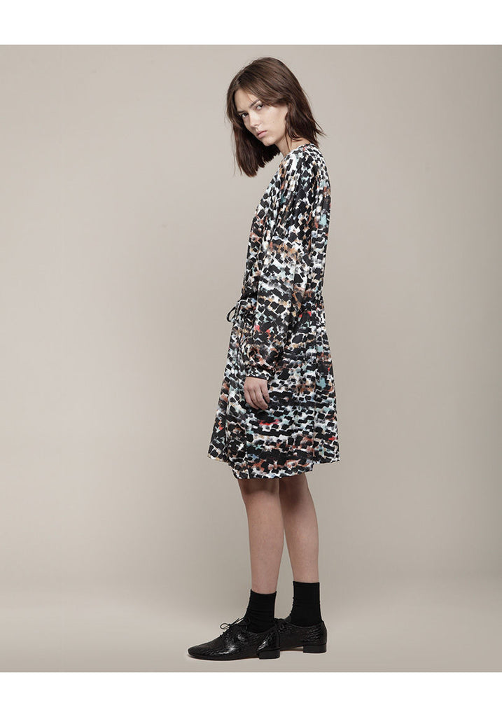 Printed Jersey Dress
