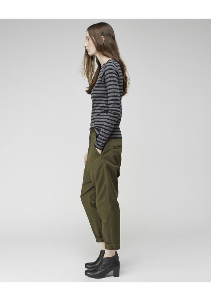 Casy Boot with Silver Zip