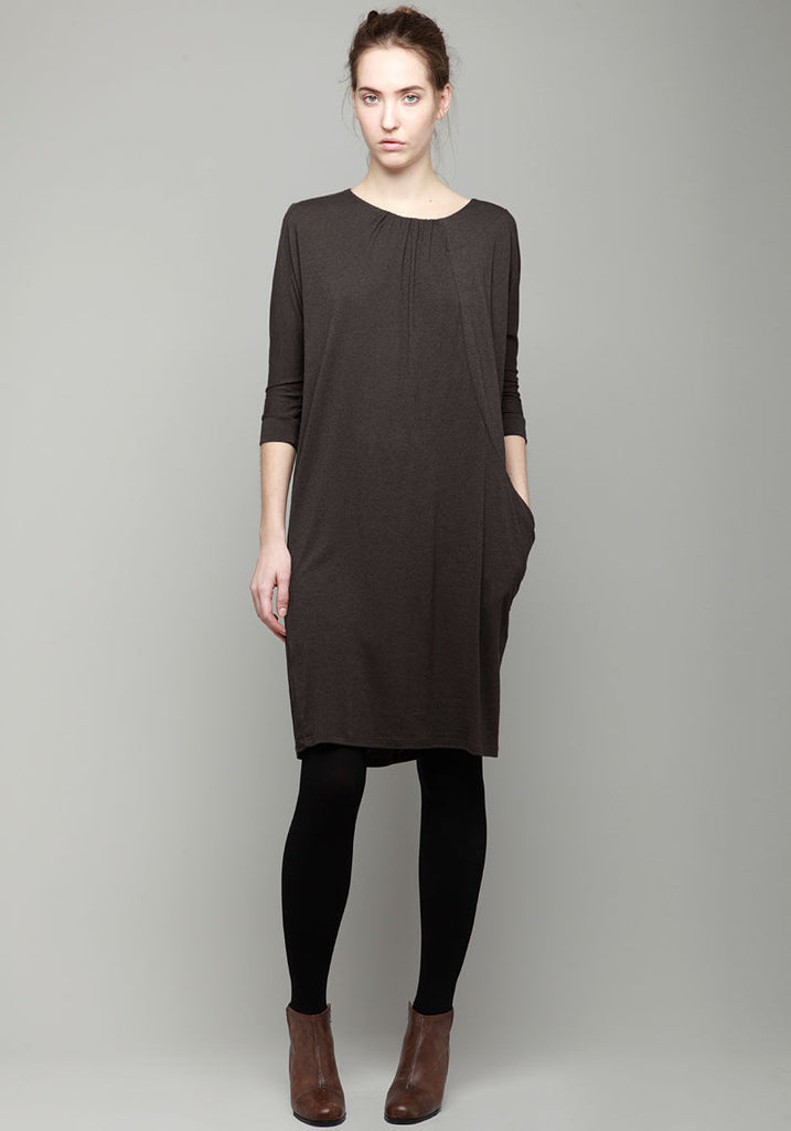 Jersey Drape Dress
