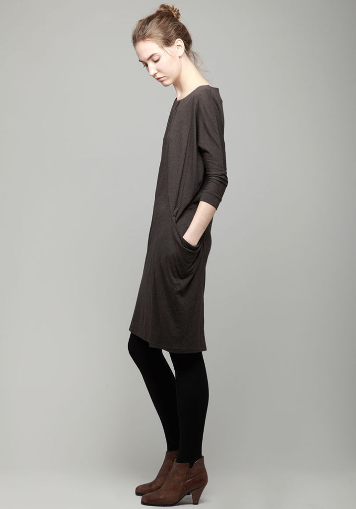 Jersey Drape Dress