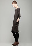 Jersey Drape Dress