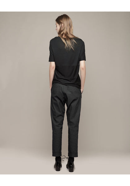 【PORTERNA】Cleese Trousers Morgan Trouser Pants In Stretch Linen - Bay Leaf Green | NYDJ