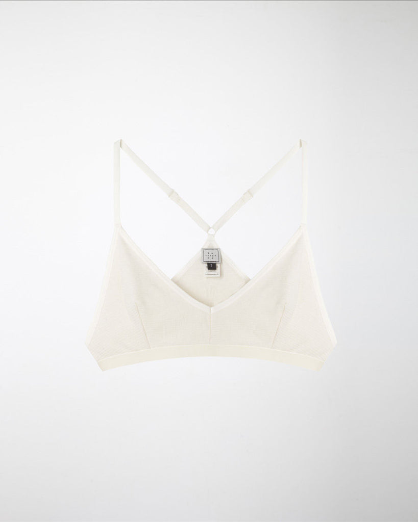 Cotton Mesh X Bra