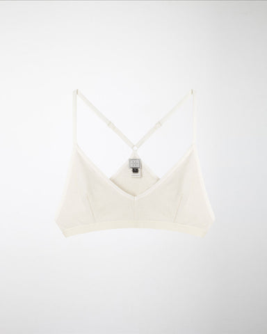 Cotton Mesh X Bra