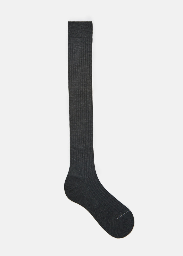 Fine Merino Long Rib Socks