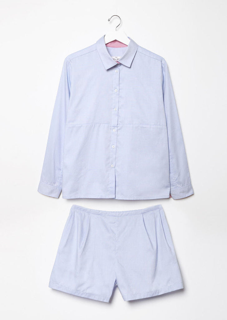 Button Down Top and Short Set