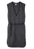 Herringbone V-Neck Dress